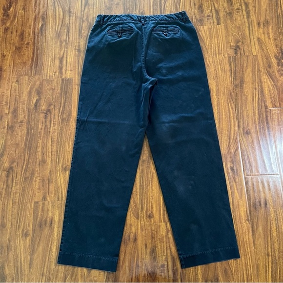 Talbots Stretch Black Pants Straight Leg size 14 - Picture 7 of 8